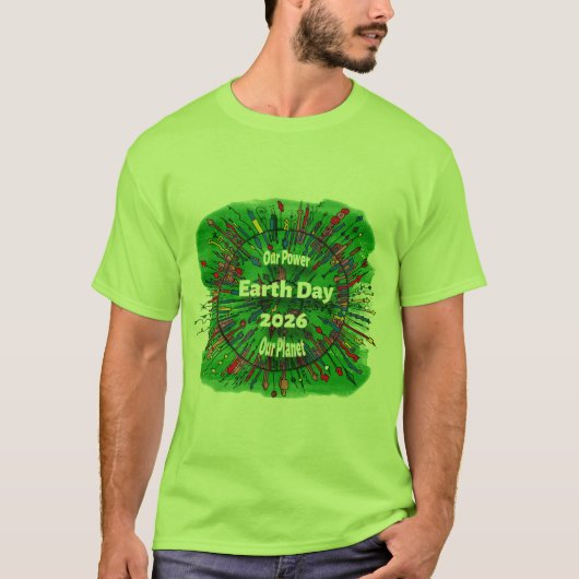 T-shirt Earth Day 20216  (Devant)