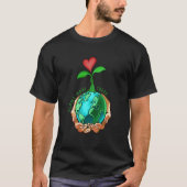 T-shirt Earth Day Everyday Plant More Trees Save Our Clima (Devant)