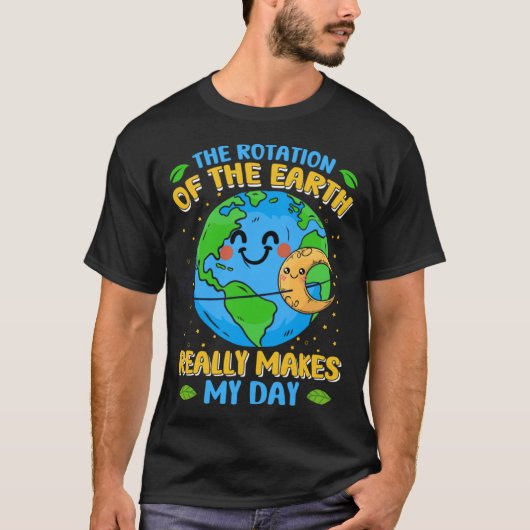 T-shirt Earth Day Planet Vegan Animals Environment Generic (Devant)