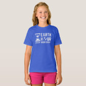 T-Shirt Earth Hour (Devant entier)