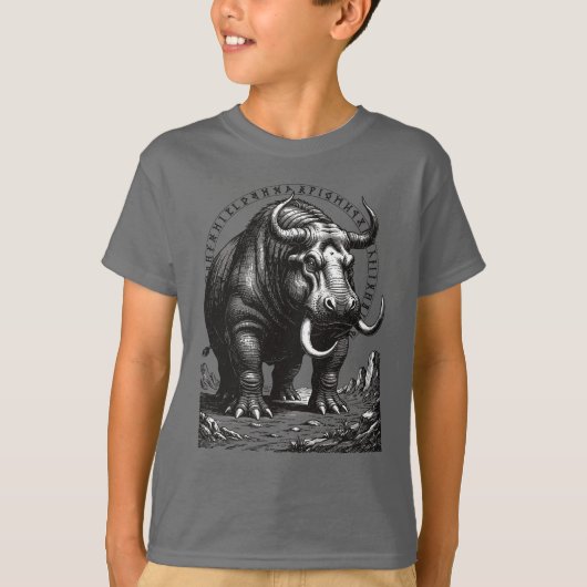T-shirt Earthshaker Le Behemoth (Devant)