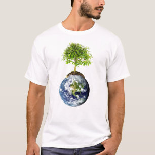 T-shirt EarthTree avec le dos d'E.O. Wilson Quote dessus