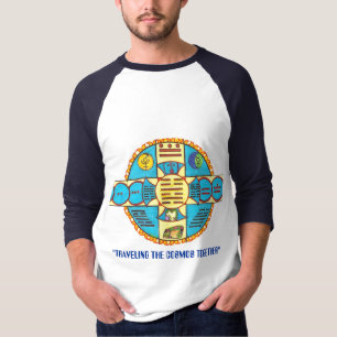 T-shirt EarthWalk, "VOYAGEANT le COSMOS ENSEMBLE "