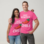 T-shirt Easily Distracted By Chili Cook Off Chili Pepper F (Unisexe)