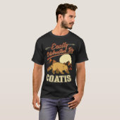 T-shirt Easily distracted by Coatis (Devant entier)