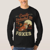 T-shirt Easily distracted by Foxes (Devant)