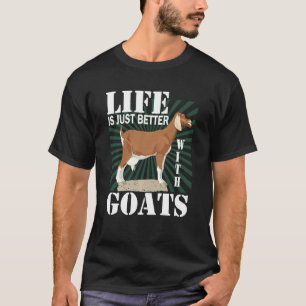 T-shirt Easily Distracted by Goats Retro Vintage Funny Goa