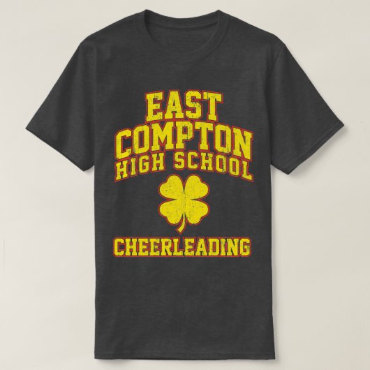 T-shirt East Compton High School Cheading (Design devant)