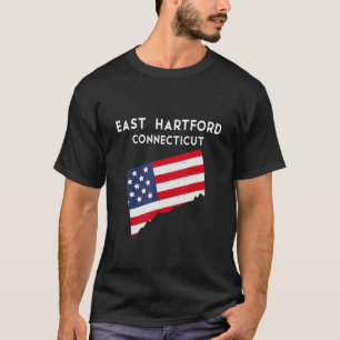 T-shirt East Hartford Connecticut USA State America Travel