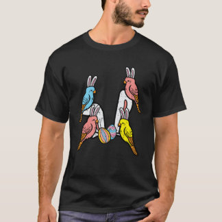 T-shirt Easter Birds Bunny Egg Hunting Cute Men Women Boys
