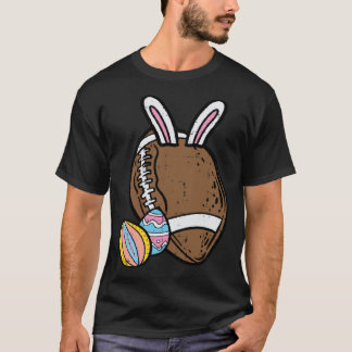 T-shirt Easter Bunny American Football Sports Men Boys Kid