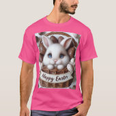 T-shirt Easter Bunny Chocolate Egg (Devant)