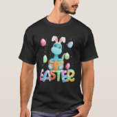 T-shirt Easter Bunny Dinosaur   Easter Brachiosaurus (Devant)