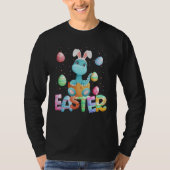 T-shirt Easter Bunny Dinosaur   Easter Brachiosaurus (Devant)