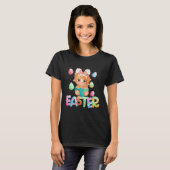 T-shirt Easter Bunny Dinosaur Easter Triceratops (Devant entier)