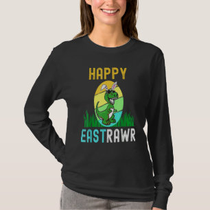 T-shirt Easter Bunny Dinosaur Egg 2022 Happy Eastrawr T-R