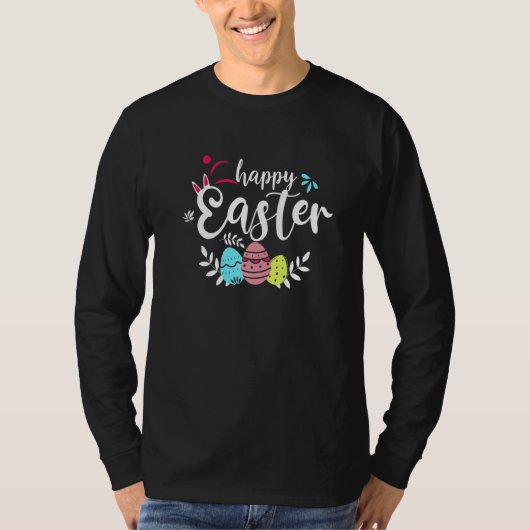 T-shirt Easter Bunny Femme Carotte Cute Egg Tee (Devant)