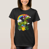 T-shirt Easter Bunnysaurus Rex Dinosaur Egg Hunt Bunny (Devant)
