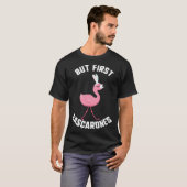 T-shirt Easter But First Cascarones Flamingo Kids Spring B (Devant entier)