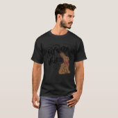 T-shirt Easter Chocolate Bunny My Butt Hurts Bunny (Devant entier)