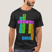 T-shirt Easter Crossword Puzzle (Devant)