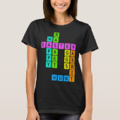 T-shirt Easter Crossword Puzzle (Devant)