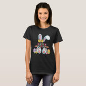 T-shirt Easter Day I am Teacher Bunny Teacher Life Easter  (Devant entier)