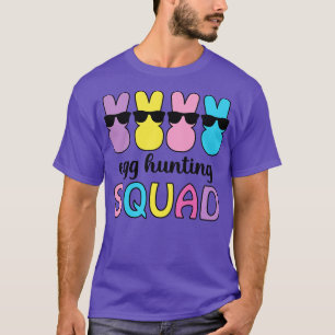 T-shirt Easter Egg Bunny Squad Cute Funny