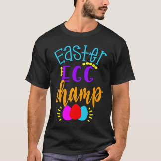 T-shirt Easter Egg Champ Hunter Boys Girls Kids Hunting Ch
