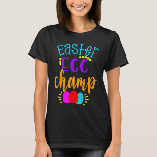 T-shirt Easter Egg Champ Hunter Boys Girls Kids Hunting Ch