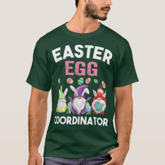T-shirt Easter Egg Coordinator Funny Boys Girls Teens Cool