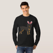 T-shirt Easter Egg Hunt Bunny Ear Doberman Easter Day 2023 (Devant entier)