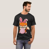 T-shirt Easter Egg Hunt Bunny Ear Fox Easter Day 2023 (Devant entier)
