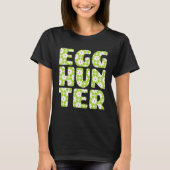 T-shirt Easter Egg Hunting   Egg Hunter Spring Flowers Pri (Devant)