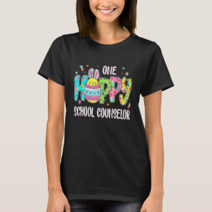 T-shirt Easter Egg One Hoppy Hobby School Conseiller Bunny