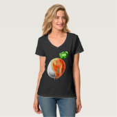 T-shirt Easter Egg Painted As Carrot On Easter (Devant entier)