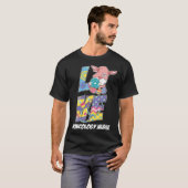 T-shirt Easter Egg Rabbit Rn Easter Day Love Bunny Oncolog (Devant entier)
