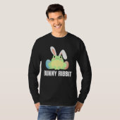 T-shirt Easter Frog  Bunny Ribbit For Amphibian (Devant entier)