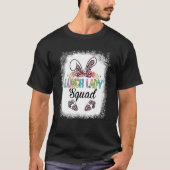 T-shirt Easter Leopard Bunny Déjeuner Lady Squad Rabbit Cr (Devant)