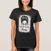 T-shirt Easter Leopard Bunny Déjeuner Lady Squad Rabbit Cr (Devant)