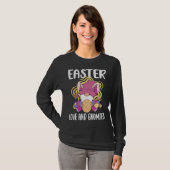 T-shirt Easter Love and Gnomies  easter easters day (Devant entier)