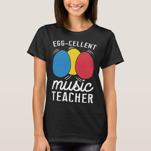 T-shirt Easter music teaching guitar teacher Easter music (Devant)