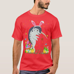 T-shirt Easter Narwhal Poisson Bunny Oeuf Chasse Narwhal E