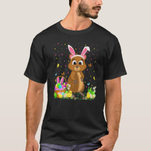 T-shirt Easter Quokka Bunny Egg Hunting Quokka Easter Sund
