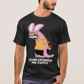 T-shirt Easter Sloth Bunny Feeling Energized (Devant)