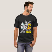 T-shirt Easter Squad Dabbing Bunny Chick Egg Chasse Match (Devant entier)