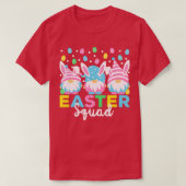 T-shirt Easter Squad Drôle Gnomes (Design devant)