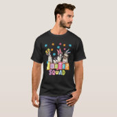 T-shirt Easter Squad French Bulldog Frenchie  Souvenirs (Devant entier)