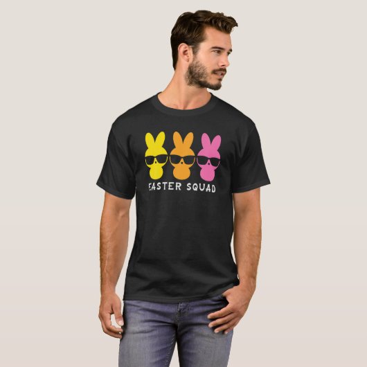 T-shirt Easter Squad Funny Easter Day Family Matching Outf (Devant entier)
