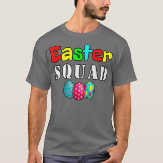 T-shirt Easter Squad Oeufs de Pâques Drôle 